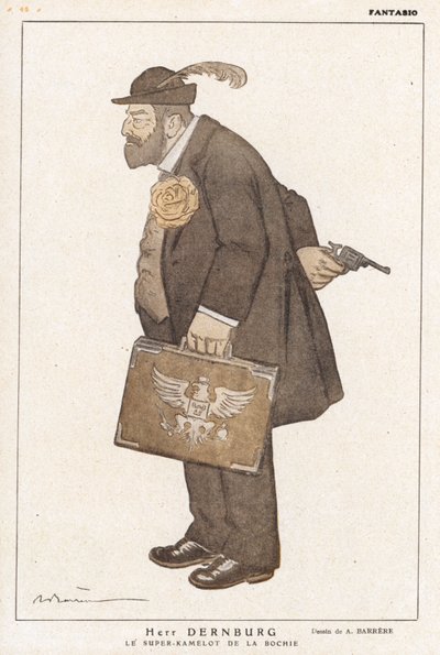 Bernhard Dernburg, homme politique et banquier allemand - Adrien Barrere