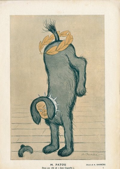 Personnage de la pièce « Chantecler » d