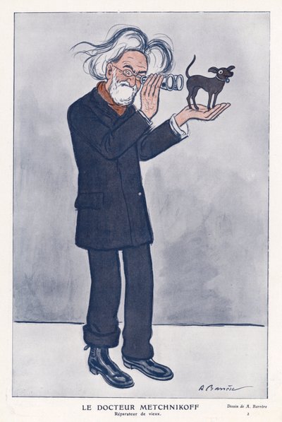 Elie Metchnikoff, zoologiste russe - Adrien Barrere