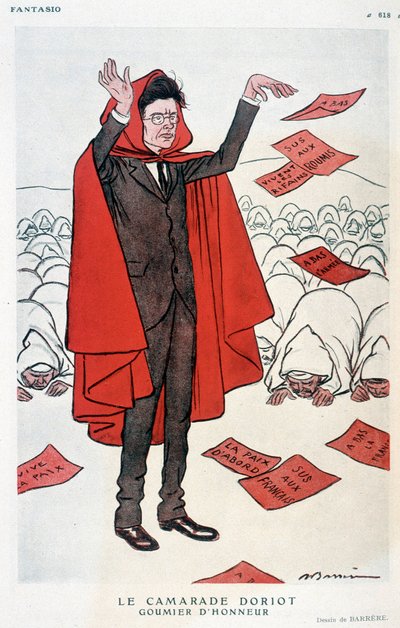 Le camarade Jacques Doriot, goumier d