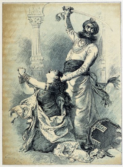 Barbe Bleue - dans «Les Contes de Fées» de Charles Perrault, illustrations par Adrien Marie - Adrien Emmanuel Marie