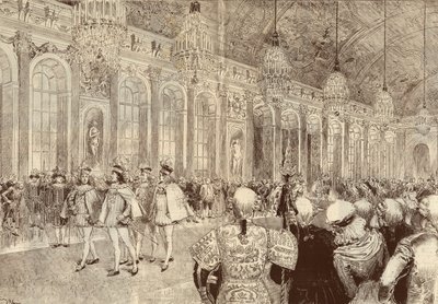 La procession des chevaliers de l