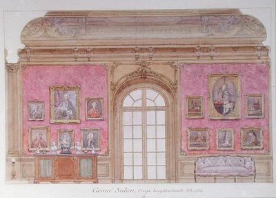 Le grand salon dans l