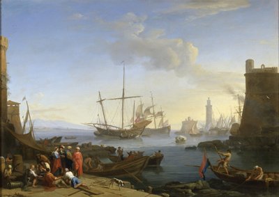 Port maritime, 1726 - Adrien Manglard