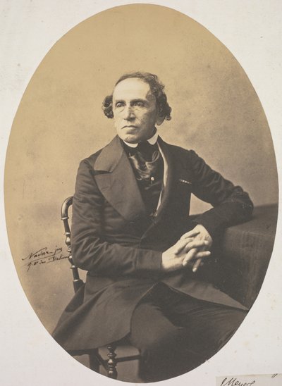 Portrait de Giacomo Meyerbeer (1791-1864) - Adrien Tournachon