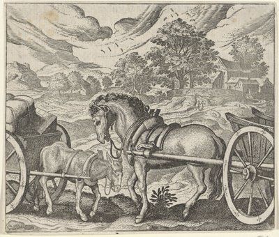 Fable du cheval mécontent et de l
