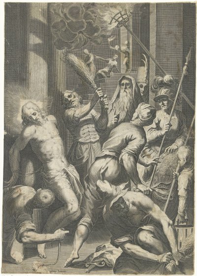 Flagellation du Christ - Egidius  Sadeler (II)