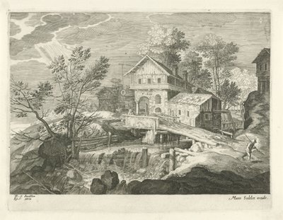 Auberge et quelques maisons près d