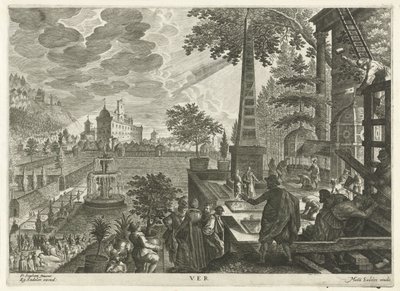Printemps (série) - Egidius  Sadeler (II)