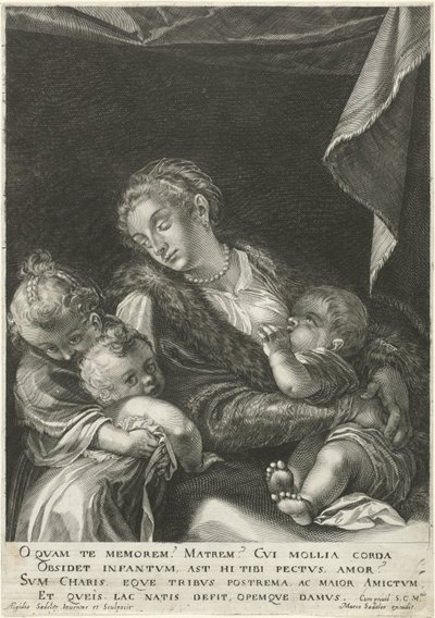 Amour / Caritas - Egidius  Sadeler (II)
