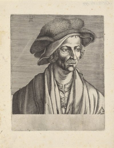 Portrait de Joachim Patinier - Egidius  Sadeler (II)