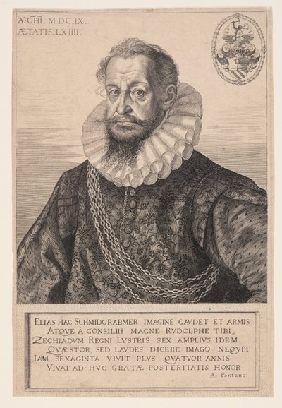 Elias Schmidgrabner, Conseiller aux finances - Aegidius Sadeler II