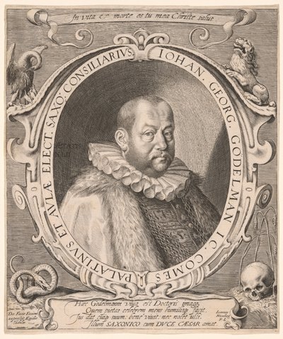 Johann Georg von Gödelmann, professeur de droit, diplomate - Aegidius Sadeler II