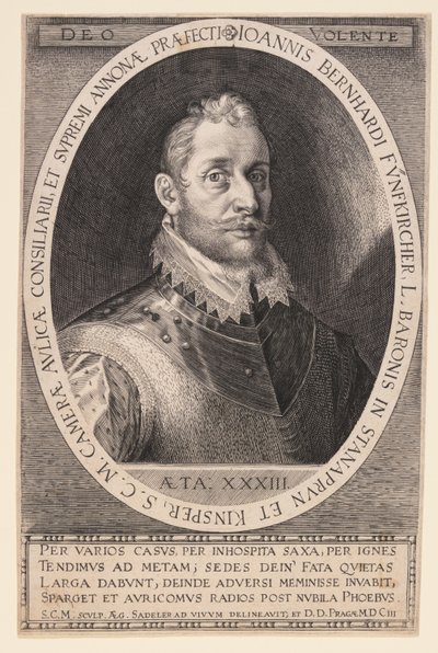 Johannes Bernhardt Fünfkircher, baron de Stanaprun - Aegidius Sadeler II