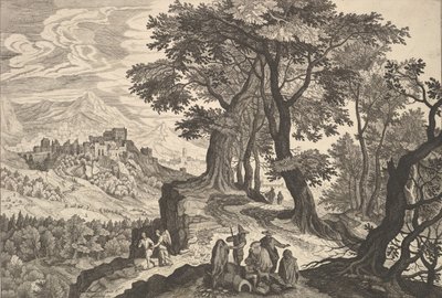 Paysage avec Tobie et l