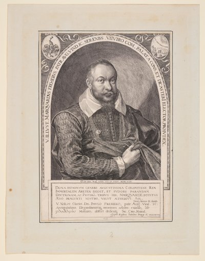 Marquard Freher, diplomate, historien et juriste - Aegidius Sadeler II