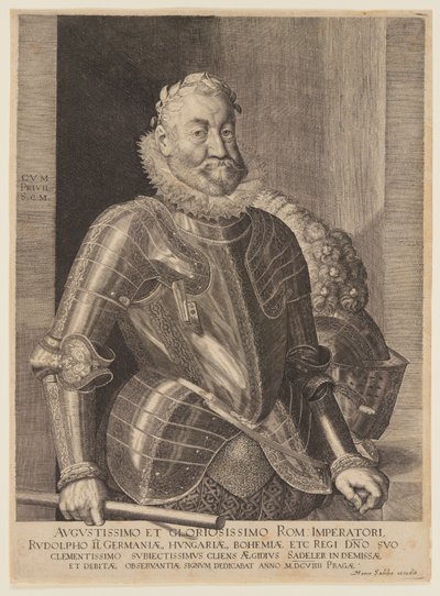 Rodolphe II, empereur du Saint-Empire romain germanique - Aegidius Sadeler II