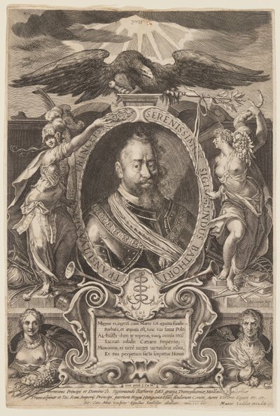 Sigismond Bathori, prince de Transylvanie - Aegidius Sadeler II