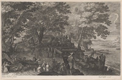 Pêcheurs près d