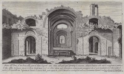 Thermes de Dioclétien, Rome - Aegidius Sadeler or Saedeler