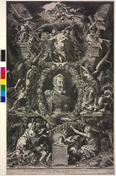 Empereur romain germanique Matthias I - Aegidius Sadeler or Saedeler