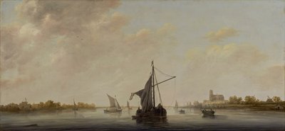 Vue de la Meuse à Dordrecht, c.1645-46 - Aelbert Cuyp