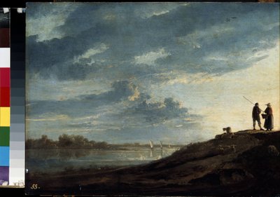 Coucher de soleil sur la rivière - Aelbert Cuyp
