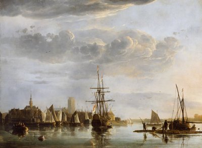 Vue de Dordrecht, vers 1652-53 - Aelbert Cuyp