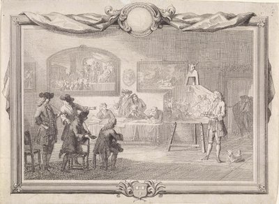 Guilde de Saint-Luc à Dordrecht, 1736 - Aert Schouman