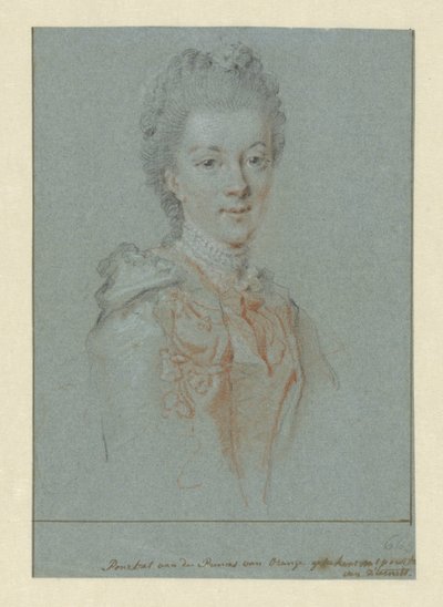 Portrait de Wilhelmina Frederica Sophia de Prusse - Aert Schouman