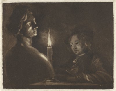 Garçon dessinant - Aert Schouman