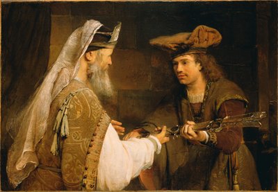 Ahimélec donnant l