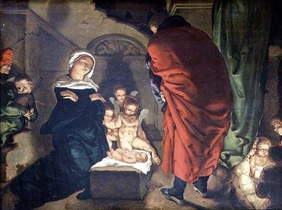 Nativité - Aertgen Claesz van Leyden