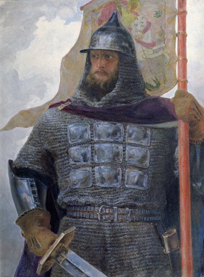 Alexandre Nevski (1220-63) Duc de Novgorod, Grand-Duc de Vladimir - Afanasiy Yefremovich Kulikov