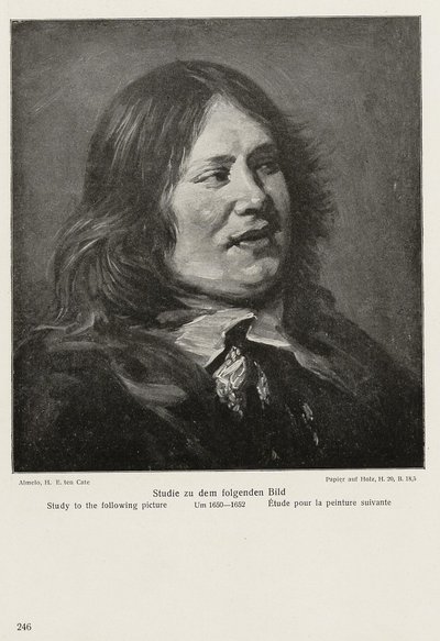 Esquisse du buste de Stephanus Gerardts - After Frans Hals