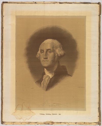 Portrait tissé - After Gilbert Stuart