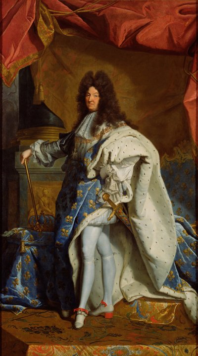 Portrait de Louis XIV - After Hyacinthe Rigaud
