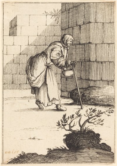 Mendiante - After Jacques Callot