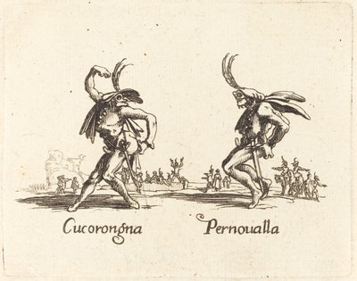 Cucorongna et Pernoualla - After Jacques Callot