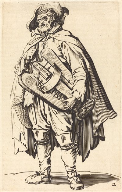 Le joueur de vielle - After Jacques Callot