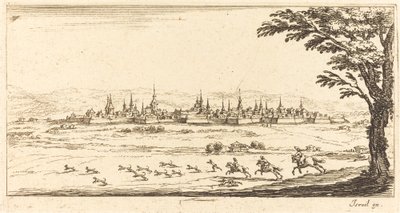 Vue de Nancy - After Jacques Callot
