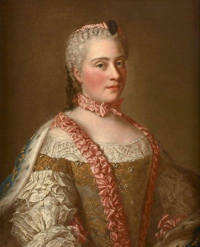 After Jean Étienne Liotard - Portrait de Marie-Josèphe de Saxe - after Jean Etienne Liotard