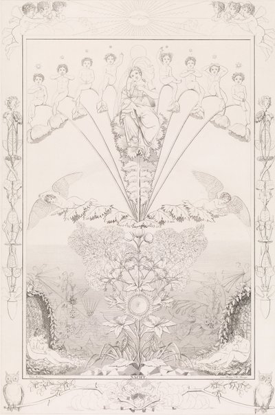 Nuit, de la série Les Heures du Jour, 1807 - After Philipp Otto Runge