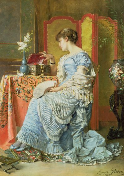 Indécision, 1884 - Agapit Stevens