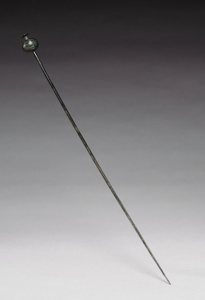 Épingle à vêtement, vers 1400 av. J.-C. (bronze coulé et forgé) - Age Bronze