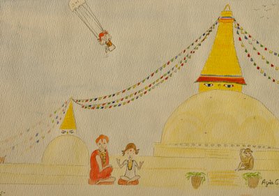 Le Voyage, Katmandou - Agnes Girardon