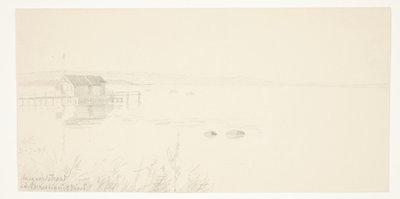 Aalsgaard strand ved Christianiafjord - Agnes Lunn