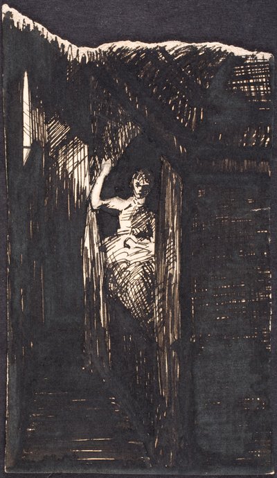 Femme dans une alcôve - Agnes Slott Møller