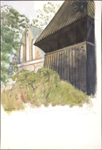 Sct. Hjælper Klokkehus, Kliplev - Agnes Slott Møller