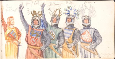 Carnet de croquis. 1918-1919-20-----25 - Agnes Slott Møller